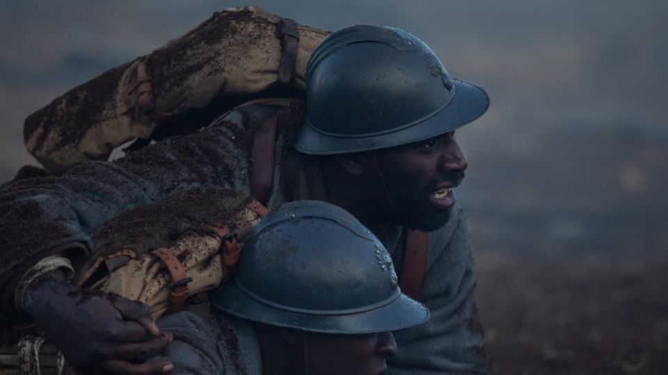 FIlmposter för Fader och soldat