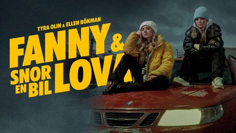 Bild på filmaffisch för Fanny och Lova snor en bil