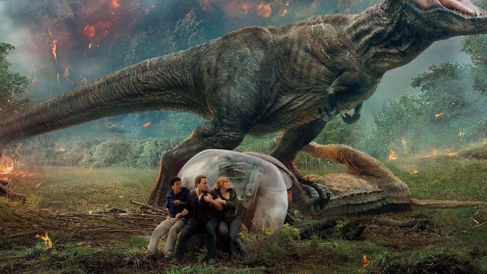 Bild på filmaffisch för Jurassic World: Fallen Kingdom