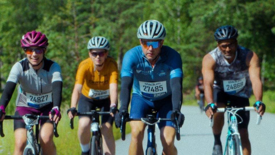 FIlmposter för Ute och cyklar