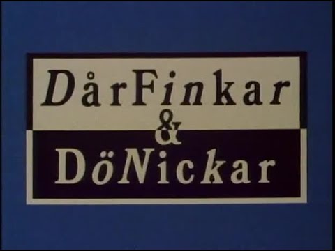 FIlmposter för Dårfinkar & dönickar